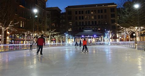 Rockville Town Square S Popular Outdoor Ice Rink Open For Business