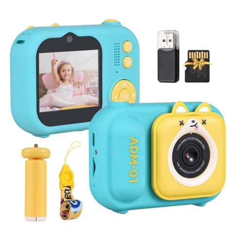 1080P Kids Digital Camera Mini Video Camera for Kids 48MP 2.4 Inch IPS ...