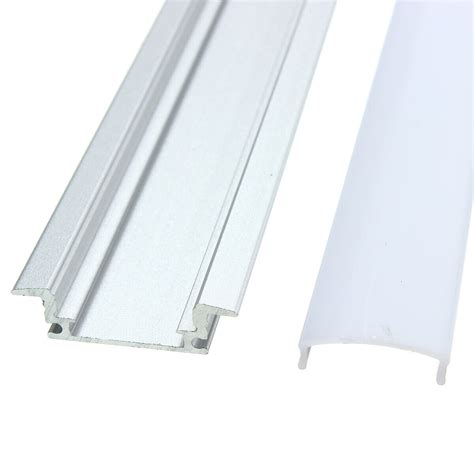 50CM U YW Aluminium Channel Holder Case For LED Strip Light Bar Under