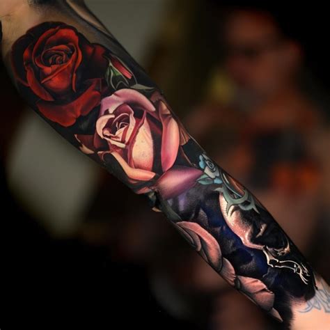 Aggregate 78+ realistic flower tattoo latest - in.cdgdbentre