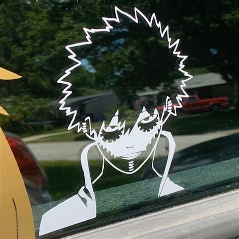 Shouta Aizawa Car Decal My Hero Academia Vinyl Sticker UA Etsy