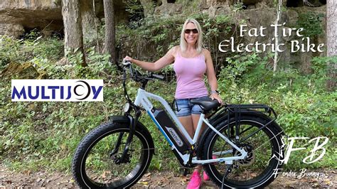 Long Range All Terrain Step Thru Electric Bike Multijoy Spaniel E