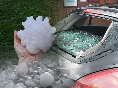 Meteo CRONACA Violenti TEMPORALI Sul Triveneto La GRANDINE Grossa