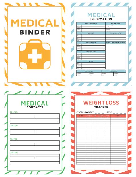 10 Best Medical Binder Printables PDF for Free at Printablee