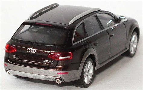 Audi A Allroad Quattro Teakbraun Met Werbemodell Herpa In