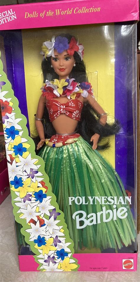 Nib Vintage Polynesian Barbie Dolls Of The World Collection Ebay