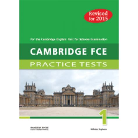 Ξενόγλωσσα Cambridge Fce Practice Tests 1 Students