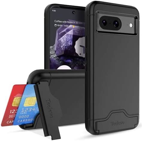 Amazon Teelevo Wallet Case For Google Pixel 8 Dual Layer Case