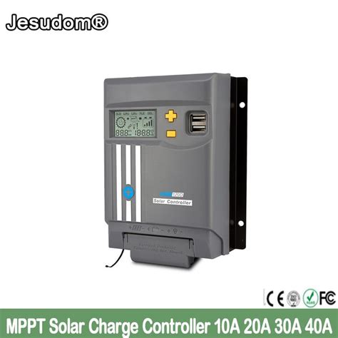 Shop Generic Mppt Solar Charge Controller 10a 20a 30a 40a With Wifi 12v24v Solar Panel Regulator