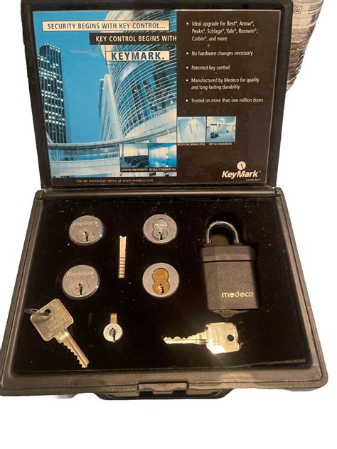 Medeco Lock Demo Kit Keymark High Security Key Control Locksport