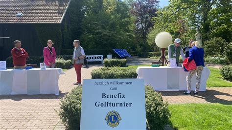 Benefiz Golfturnier Am Mai Lions Club M Nster Johann Conrad