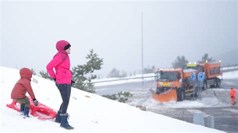 Nevadas En Madrid ¿dónde Y Cuándo Nevará Con Mayor Intensidad