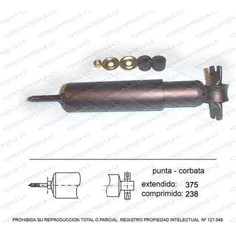 Amortiguador Izq Der Tras Kia Frontier Par