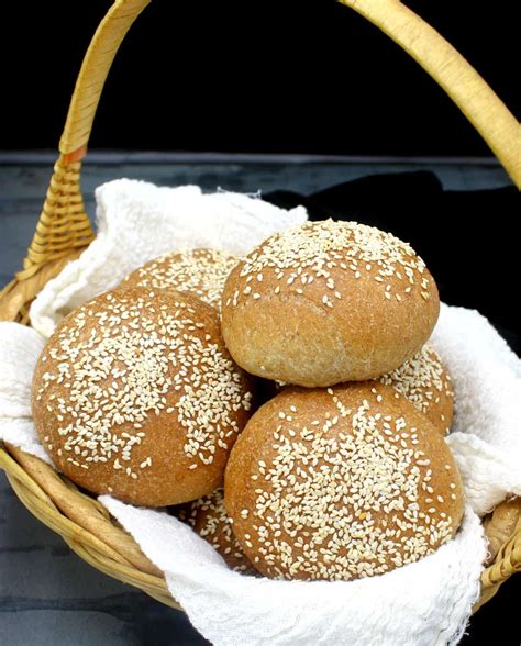 Whole Wheat Burger Buns Venagredos