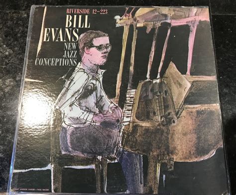 Bill Evans New Jazz Conceptions Illustrated Cover Inc Vinyl