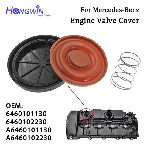 New PCV Valve Cover Repair Kit Cap With Membrane For Mercedes Benz E