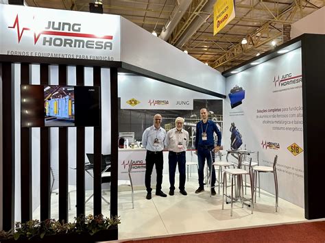 JUNG HORMESA marca presença na feira Metalurgia em Joinville