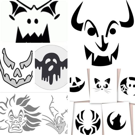 Free Printable Scary Pumpkin Stencils Find A Free Printable