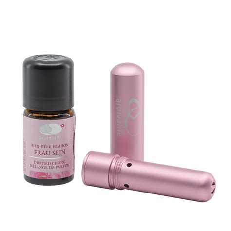 Frau Sein Duftmischung Mit Riechstift Alu Pink Aromalife