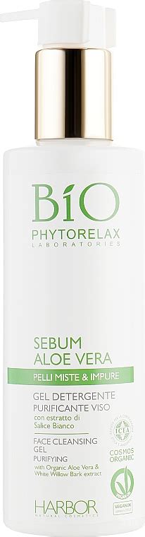 Phytorelax Laboratories Bio Phytorelax Sebum Aloe Vera Face Cleansing