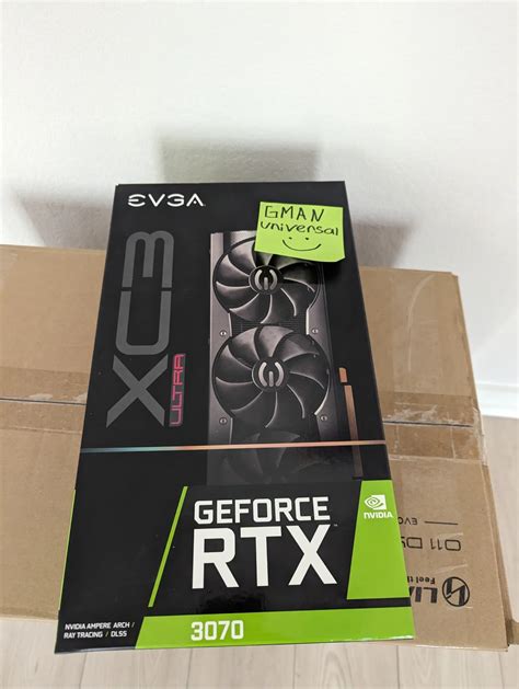 EVGA GeForce RTX 3070 XC3 ULTRA GAMING Jawa