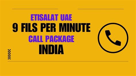 Etisalat International Call Packages Daily Weekly Monthly Dubai Sims