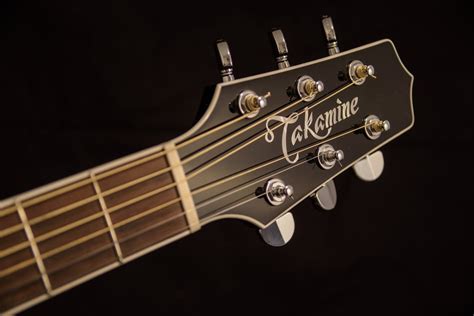 Brown And Black Takamine Guitar Headstock · Free Stock Photo