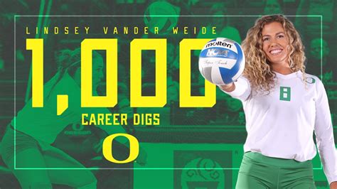 Oregons Vander Weides 22 Kills28 Digs Put Her In 10001000 Club