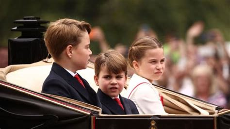 Prince Louis' cheeky antics at Trooping the Colour with siblings George ...