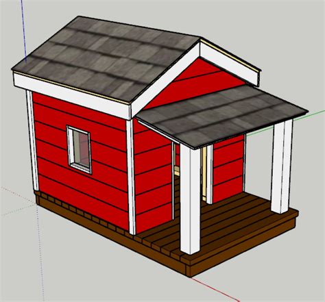 Large Traditional Style Dog House Plans - Etsy