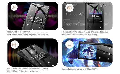 Amazon Mp Player With Bluetooth Mechen Gb Inch Tft Screen