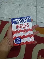 Minidicion Rio Escolar Ingl S Papel Off Set Portugu S Ingl S