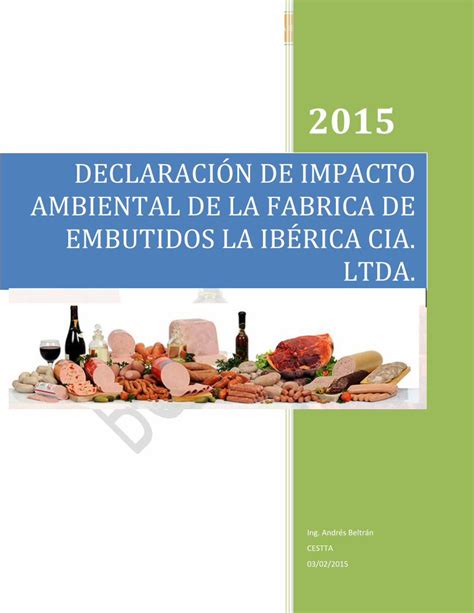 PDF DECLARACIÓN DE IMPACTO AMBIENTAL DE LA PDF file Docente