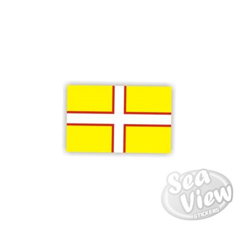 Mini Dorset Flag Sticker