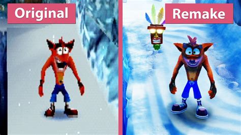 Crash Bandicoot 2 Original 1997 Vs N Sane Trilogy 2017 Remake