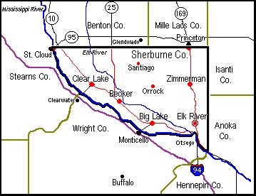 Sherburne County Plat Map - Lila Shelba