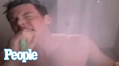 Glee Auditions Cory Monteith On His Singing Shower Scene People