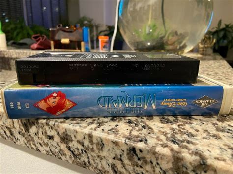 The Little Mermaid Banned Cover Rare Black Diamond Disney Vhs Etsy