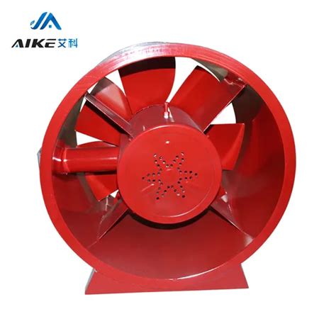 Htf Industrial Axial Flow Fire And Smoke Exhaust Ventilation Fan For