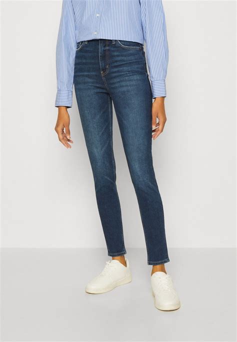 Marks And Spencer Ivy Jeans Skinny Fit Indigo Blu Scuro Zalando It