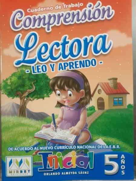 Comprensión Lectora 5 años Mirbet