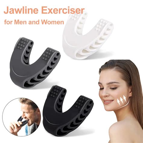 Double Chin Remover Silicone Facial Exerciser Jawline Contouring Tool