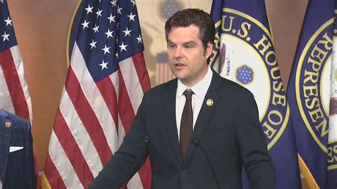 Matt Gaetz US House Committee Releases Long Awaited Report