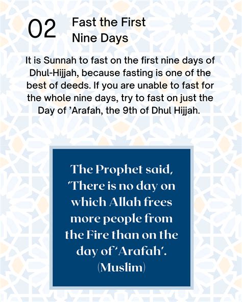 10 Deeds For 10 Days Of Dhul Hijjah