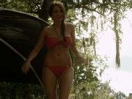 Naked Sloane Coe In SnakeHead Swamp