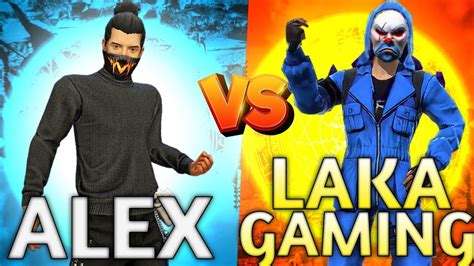 Alex Vs Laka Gaming In Lone Wolf 1 Vs 1 Garena Free Fire Rnx