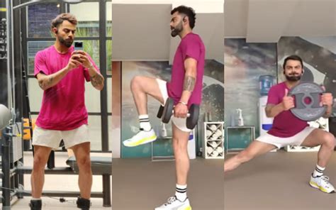 'Look for excuses or look to get better' - Virat Kohli flaunts workout ...