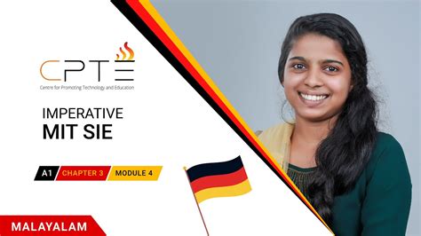 Learn German Imperative Mit Sie In Malayalam For Beginners A1