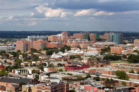 Brett Cole Photography | Aerial view of Johns Hopkins Hospital ...