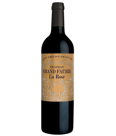 Ch Teau Gand Faurie La Rose Saint Emilion Grand Cru Rouge